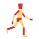 图标-辛米尔-人体-行走着-红黄4